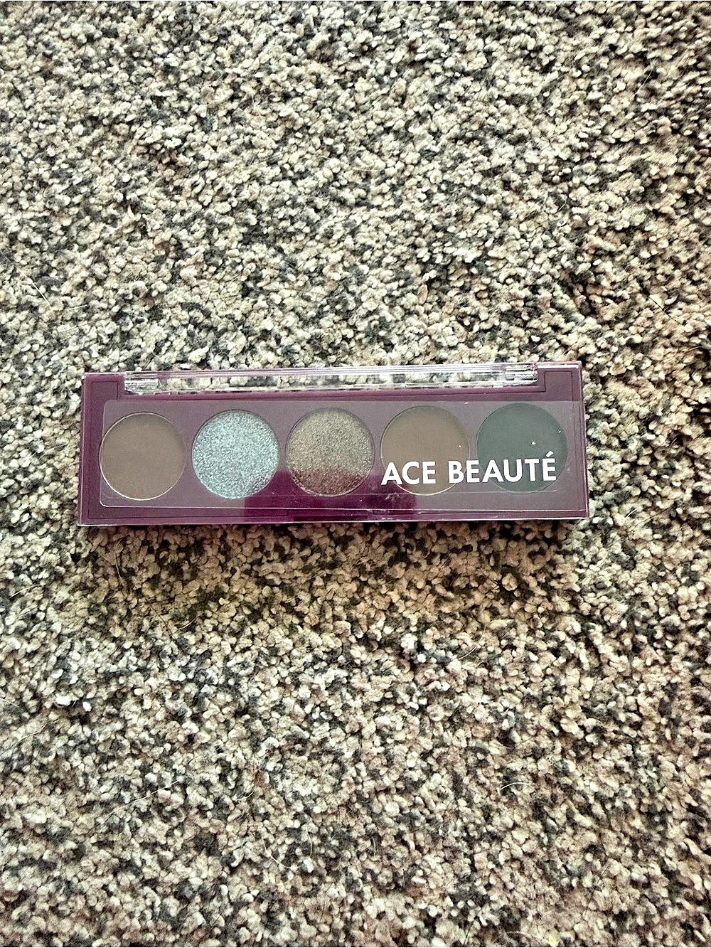 Ace Beautรฉ Eyeshadow Palette in Blue & Brown NWT